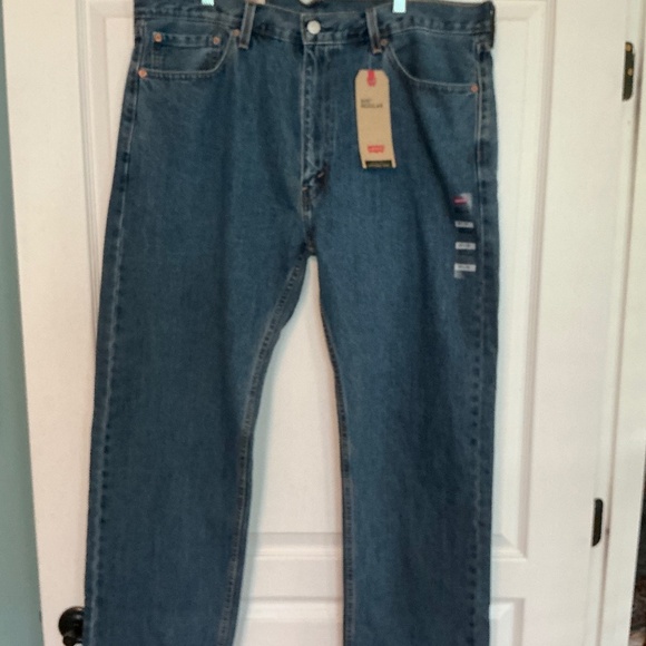 Levi’s 505 Men’s Regular Straight Leg Blue Jeans 40x30 - Picture 7 of 7
